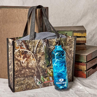 Mossy Oak Elements 25 oz. Water Bottle with Carabiner