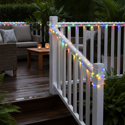 Waterproof Rope Lights With 8 Light Settings - 17 Ft