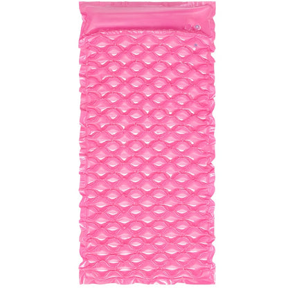 Inflatable Floating Wave Mat Pool Lake Beach For Adults Pink Blue