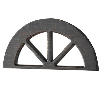 Distressed Wood Windowpane or Arch Mirrors
