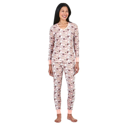 Women's Isotoner Waffle Knit Thermal Sets