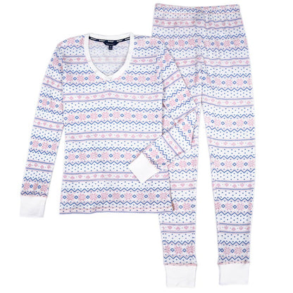 Women's Isotoner Waffle Knit Thermal Sets