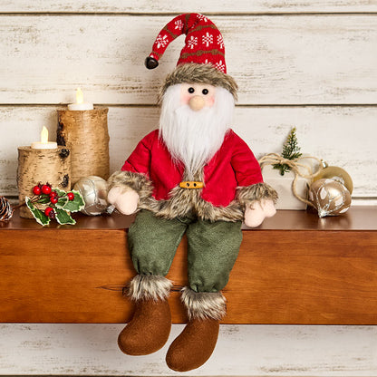 Ready for Winter Woodsy Figure or Set of 2 Ornaments