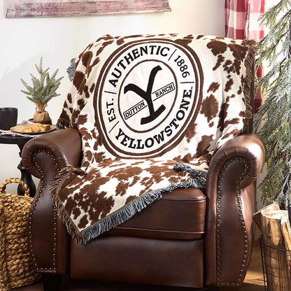 Yellowstone Woven Jacquard Throw 46" x 60"