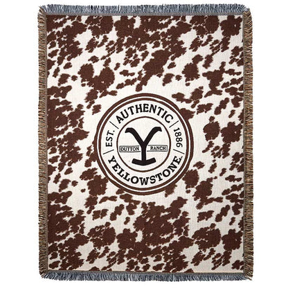 Yellowstone Woven Jacquard Throw 46" x 60"