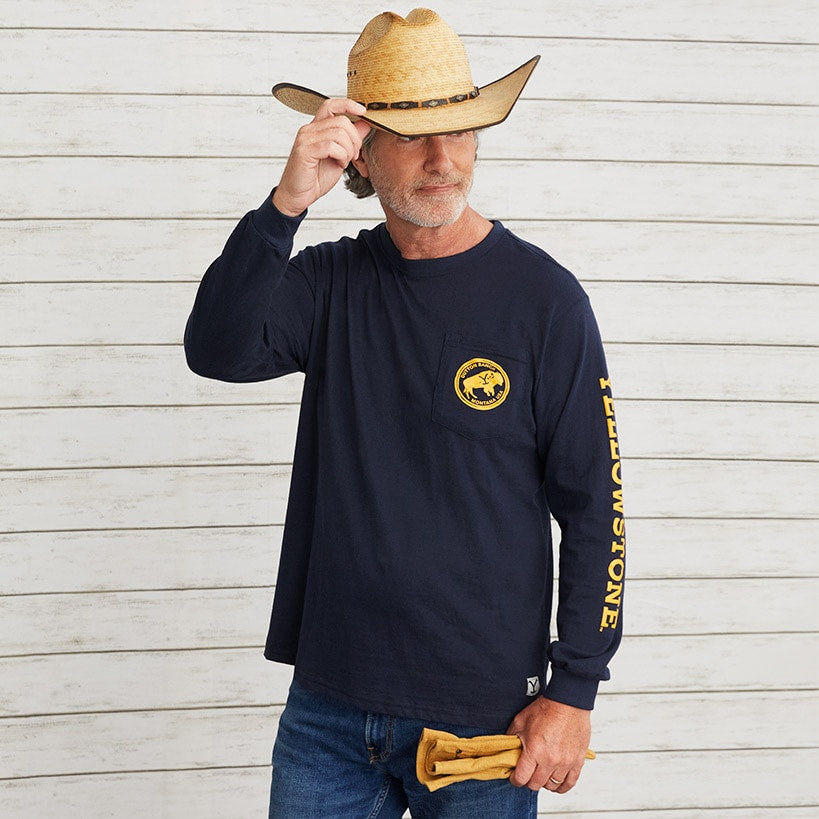 Yellowstone Long-Sleeve Shirt with Pocket