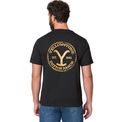 Yellowstone Short-Sleeve Shirt with Pocket