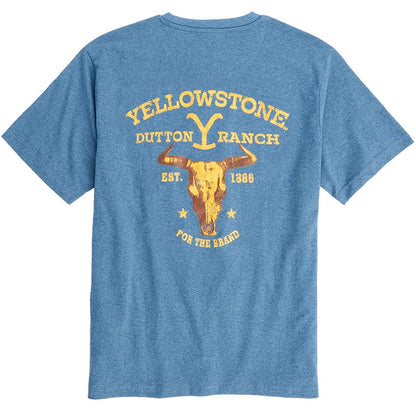 Yellowstone Short-Sleeve Shirt with Pocket
