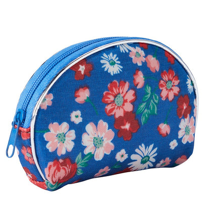 Zippered Coin Purse Small Floral