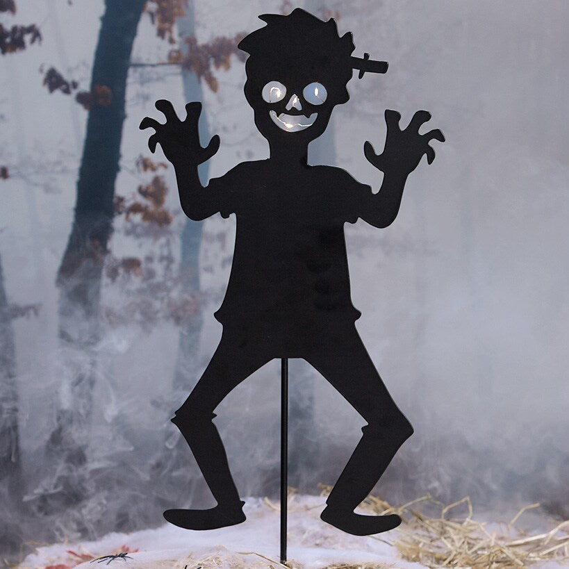 Halloween Zombie Stake Boy or Girl Silhouette#select-stake_boy