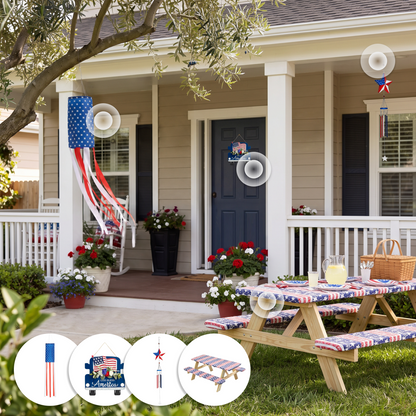 Stars, Stripes &  Outdoor Cheer