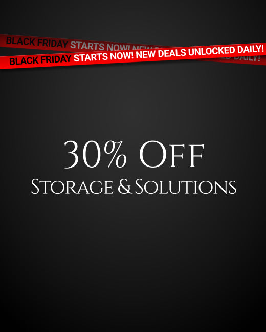 30% Off storage & solutions