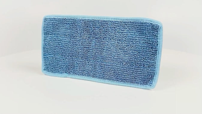Reusable Cleaning Microfiber Mop Pad Dirt Debris Pet Hair Set of 2