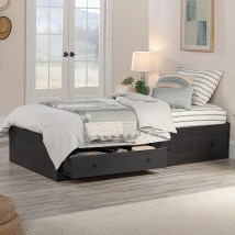 Cottage Roa �® Collection Raven Oak Twin Mate’s Bed
