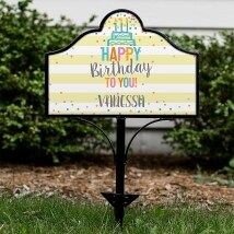 Personalized Magnet Yard Sign