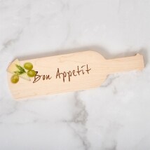 Personalized Maple Wine Board