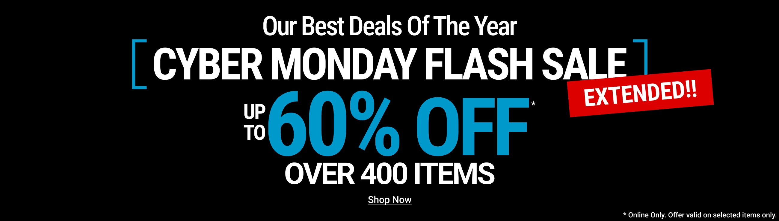 Cyber Monday Flash Sale - Shop Now